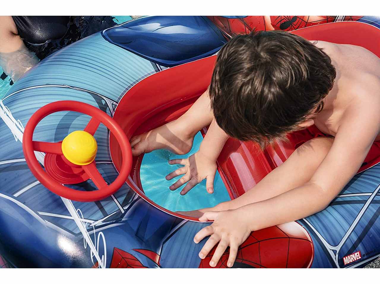 Spiderman canottino 112x71cm c/oblo