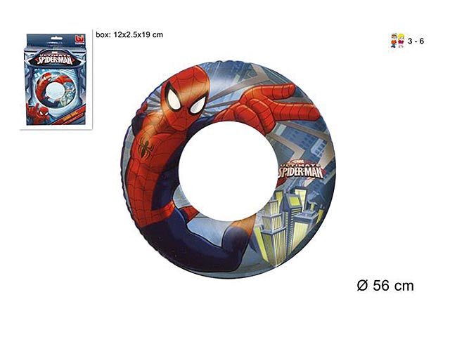 salvagente gonfiabile spiderman