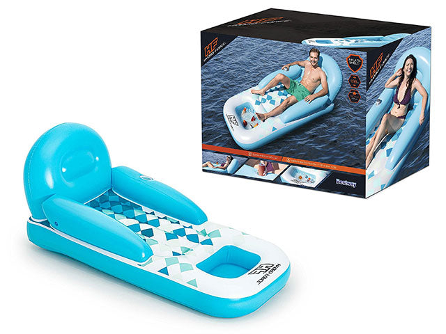 Materassino gonfiabile per piscina o mare poltrona 231x107cm