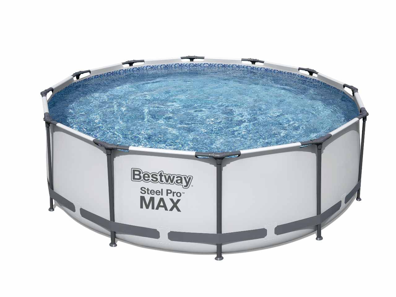 Piscina steel pro max 366x100cm 9150lt pompa filtro/cartuccia
