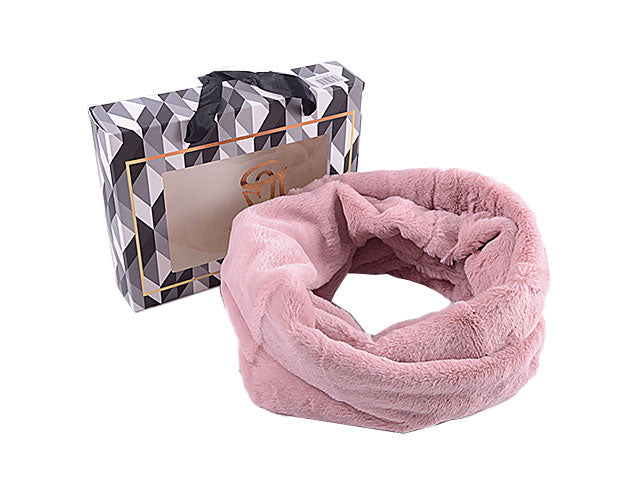 Gai mattiolo collo pelliccia rosa f102