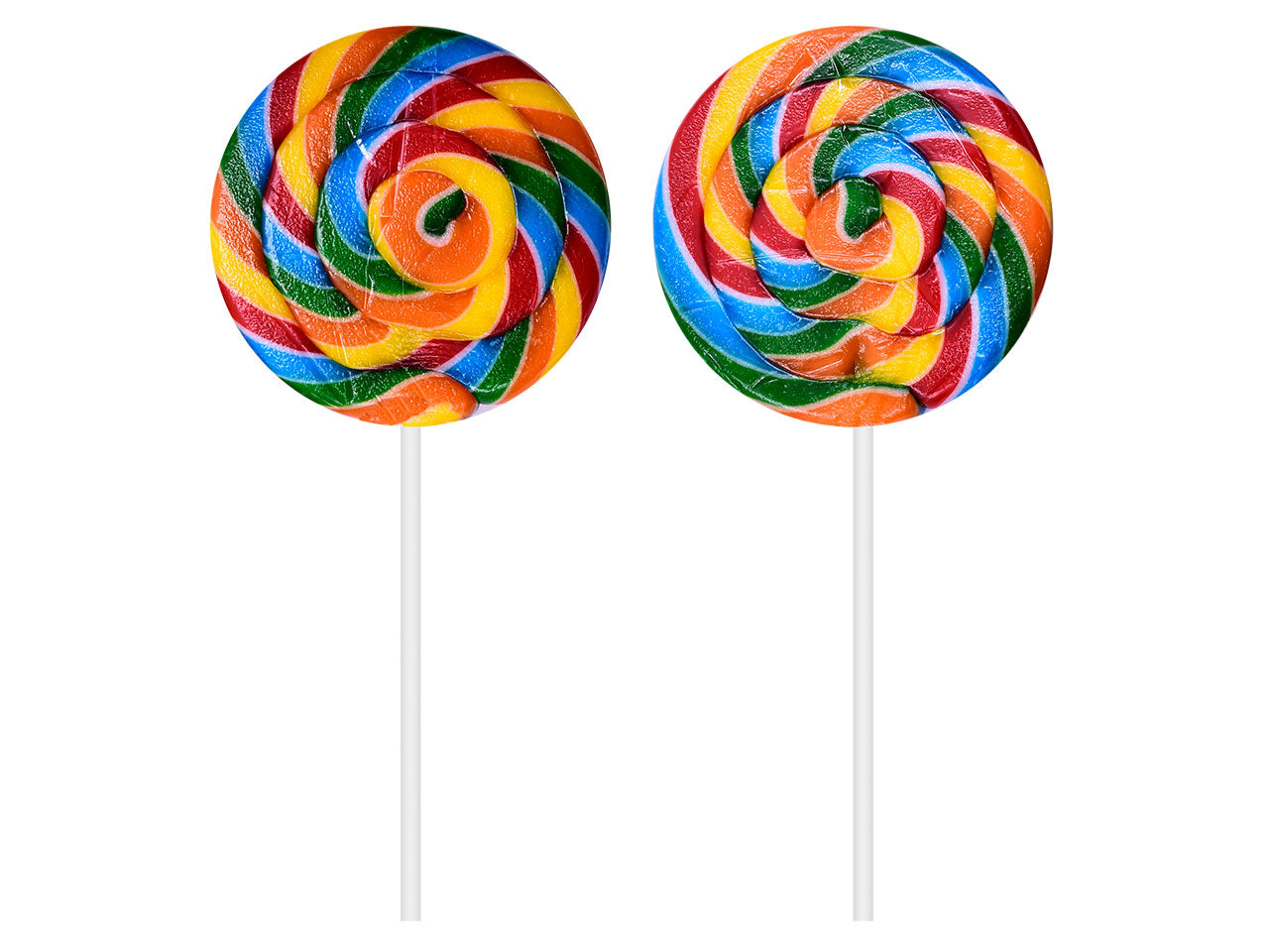 Lollipop rainbow swirl 100gr