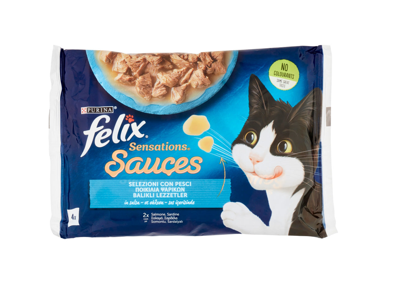 Felix sensatios sauces con pesci 4x85gr 61209