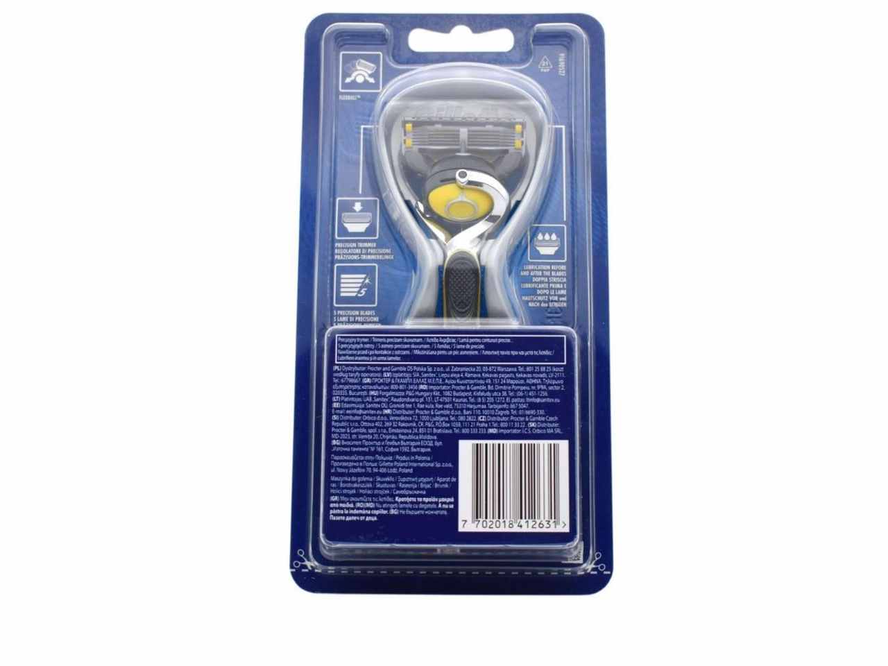 Gilette fusion proshield rasoio