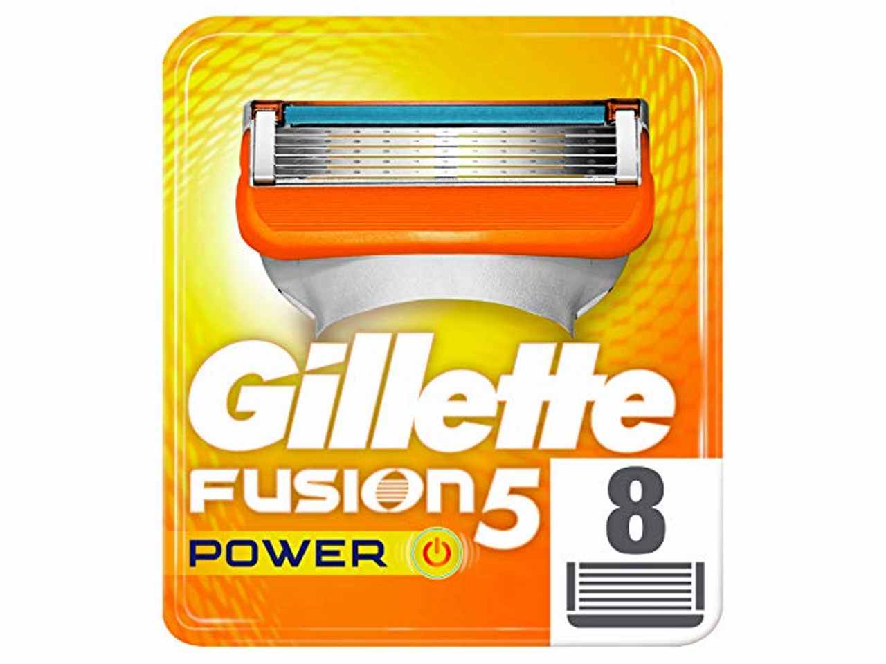 gilette fusion power ricarica 8pz rt01802