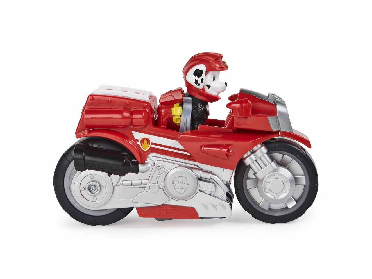 Paw patrol veicolo moto pup di marshall 6061224