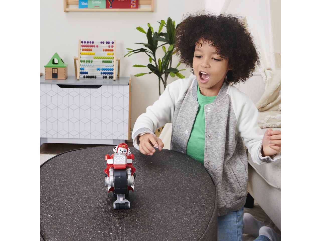 Paw patrol veicolo moto pup di marshall 6061224