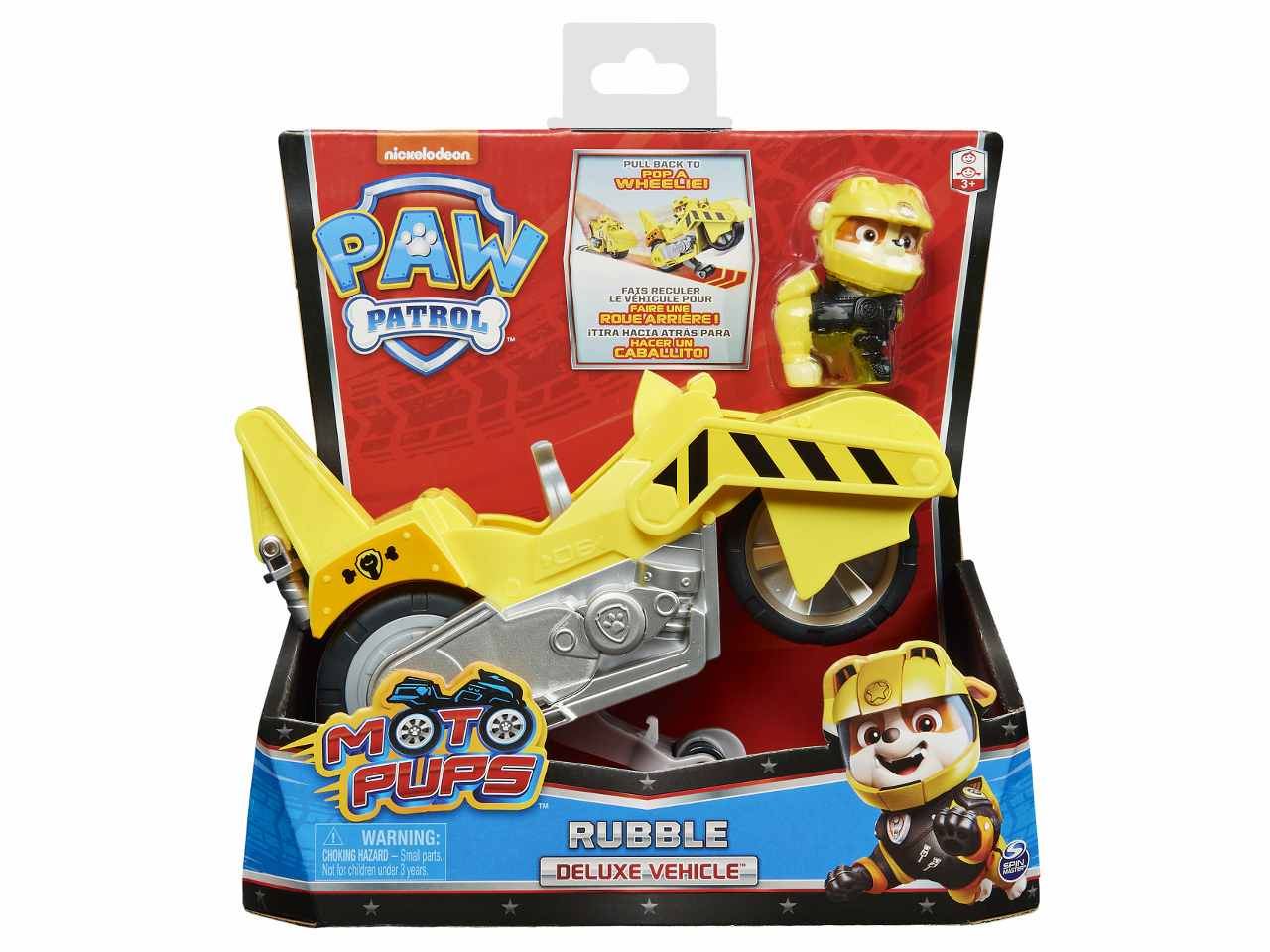 Paw patrol veicolo moto pup di rubble 6060543