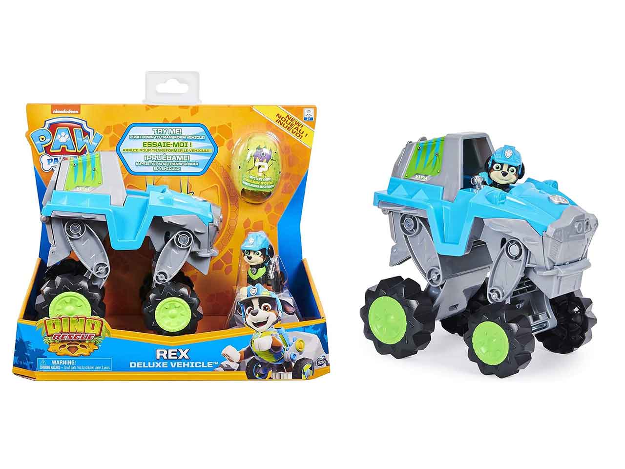 Paw patrol veicolo deluxe rex 6059329