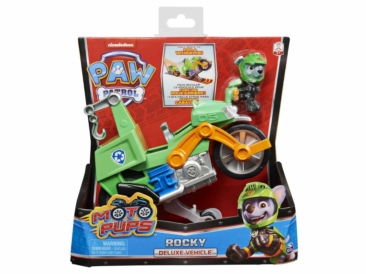 Paw patrol veicolo moto pup di rocky 6060545