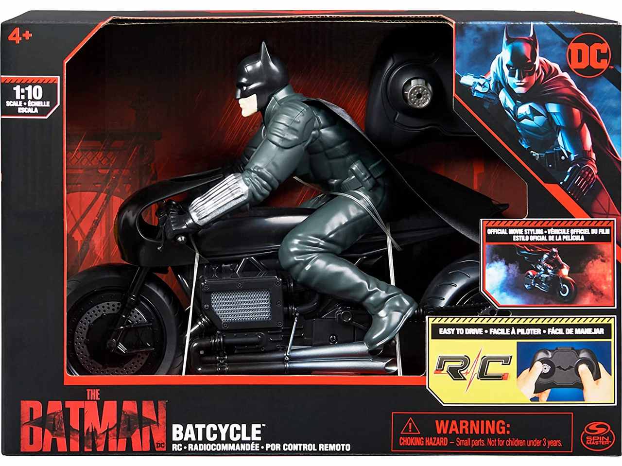 Batman movie batcycle r/c 6060490