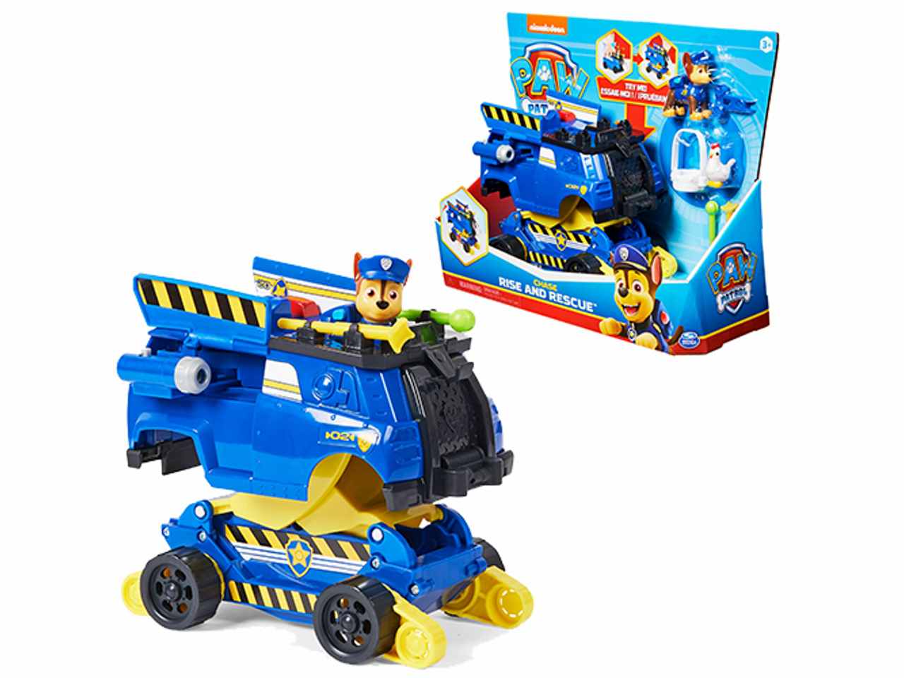 Paw patrol veicolo rise&rescue di chase 6063637