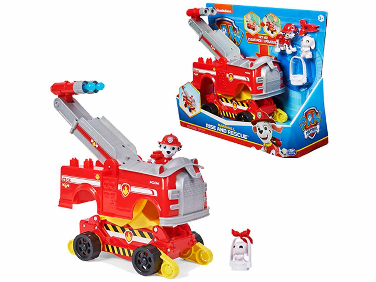 Paw patrol veicolo rise&rescue di marshall 6063638