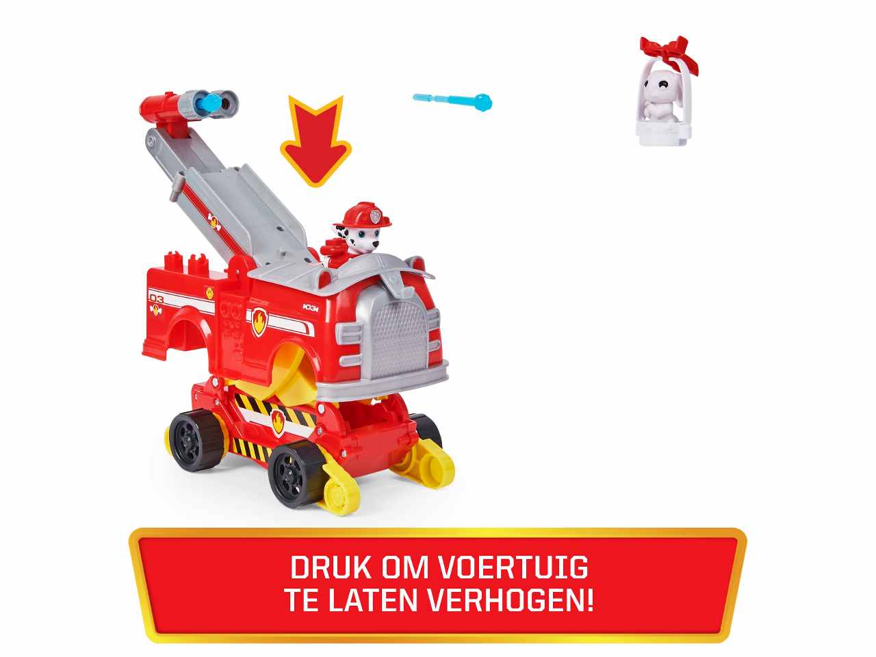 Paw patrol veicolo rise&rescue di marshall 6063638