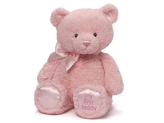 gund il mio primo orsachiotto rosa 25cm6055513