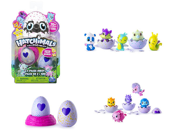 Hatchimals personaggio 4cm 2pz 6034164