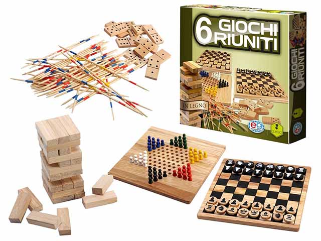 Gioco 6 giochi riuniti 6037248