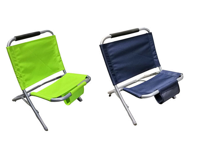 Sedia da mare oxford in acciaio 57x48x51cm