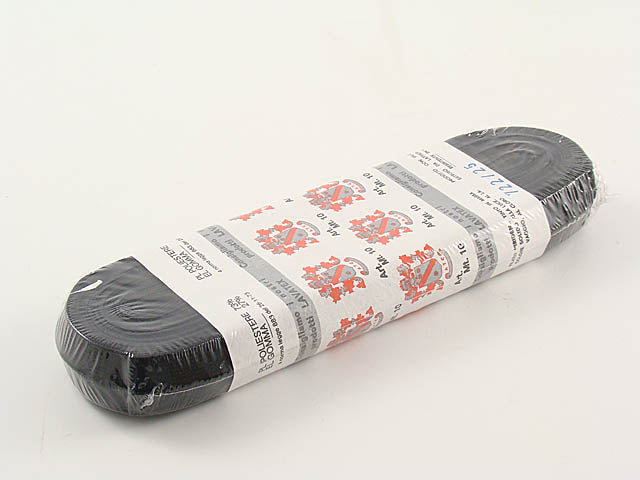 Nastro elastico 10mt nero 722/25/4/2