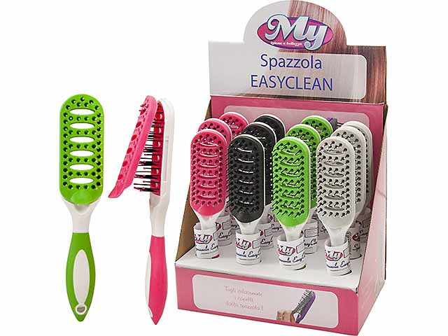 Spazzola capelli easy clean spa04518a