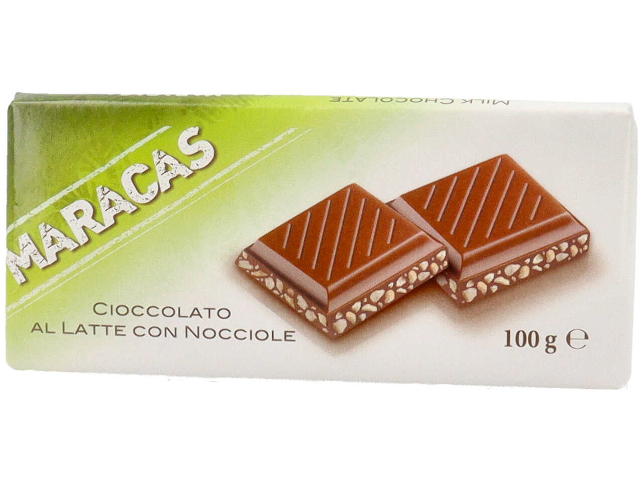 Witor's tavoletta al latte / nocciola maracas 100gr