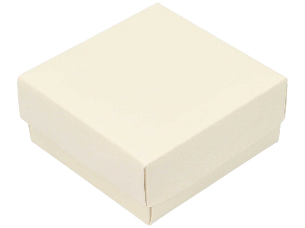 Scatola 10x10x4,5cm panna box34 pn
