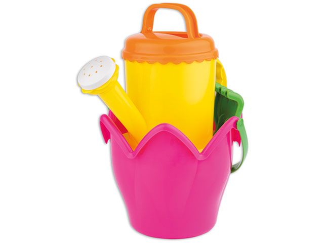 Set giochi da spiaggia mare fiore