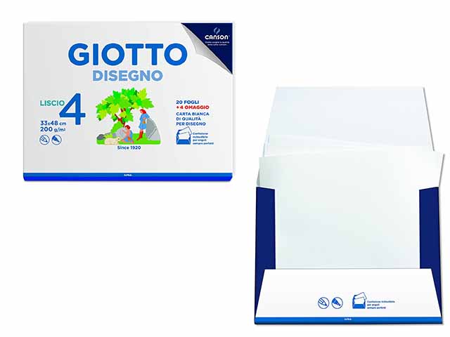 Giotto album disegno 33x48 24ff 224gr