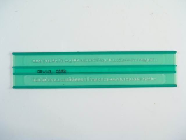 Normografo let/cif 3,5mm n28300