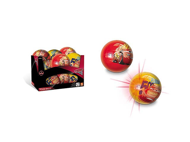 Pallone 14cm cars flash ball 09087