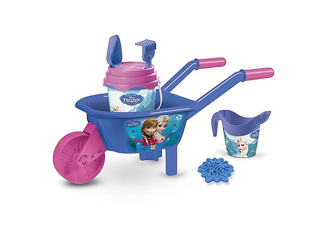 set giochi da spiaggia con carriola frozen
