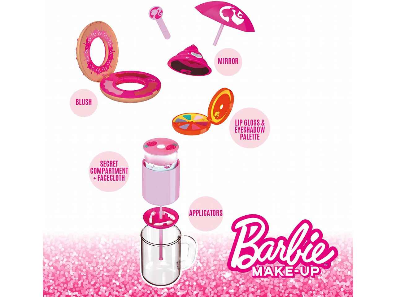 Barbie makeup freakshake 40004