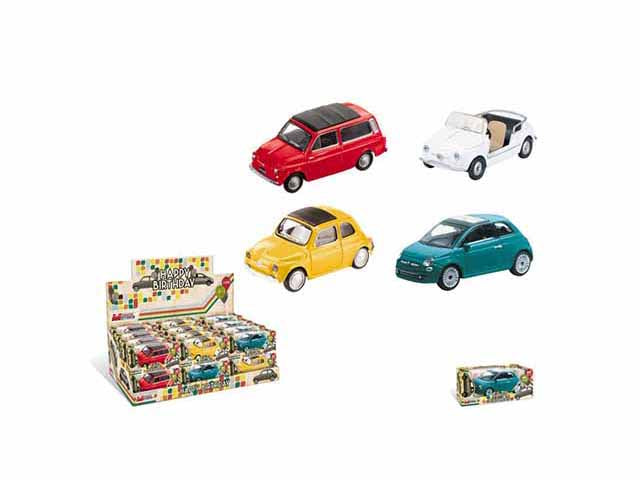 Auto 1:43 fiat 500 buon compleanno 53211