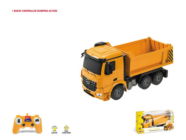 Camion r/c 1:26 mercedes dump 63514