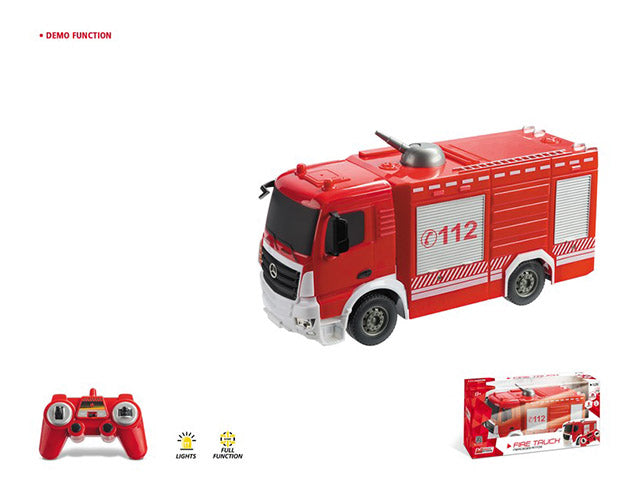 Camion r/c 1:26 mercedes fire 63516