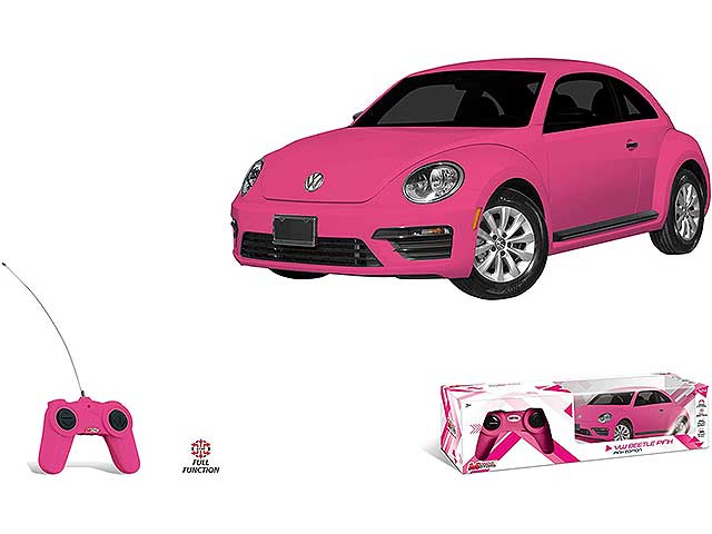 Auto 1:24 new beetle pink edition 63579