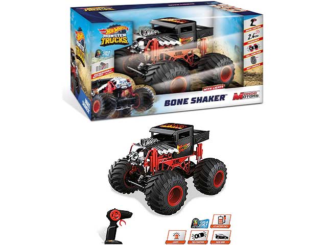 Hotwheels monster trucks bone shaker 2,4ghz 63648