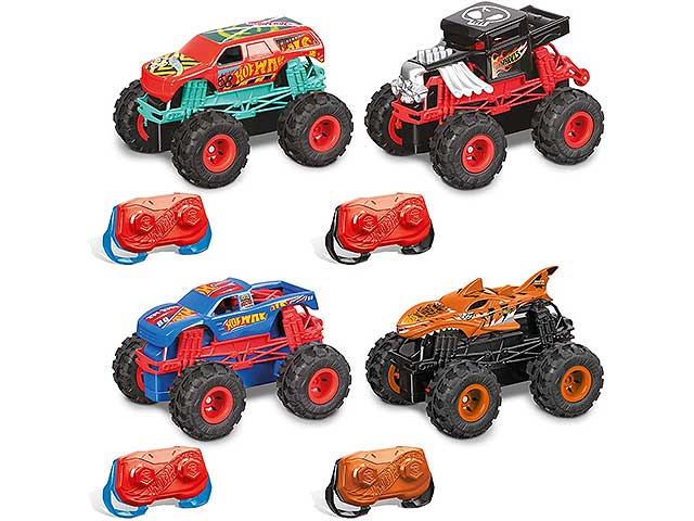 Hotwheels mini monster trucks r/c 1:43 63683