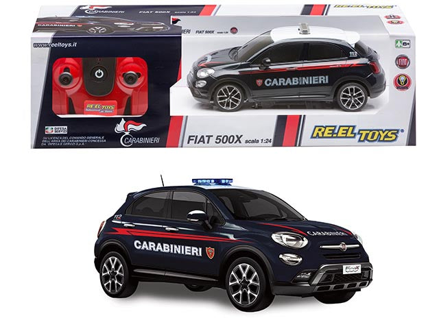 auto r/c 1:24 500x carabinieri 2185