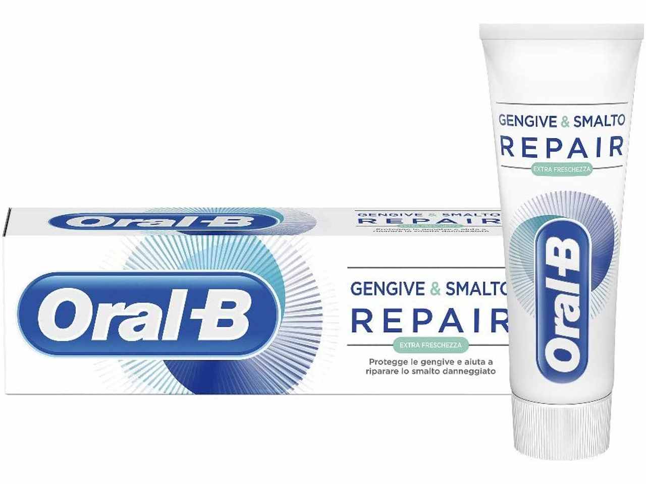 Oral b dentifricio 75ml repair extra freschezza