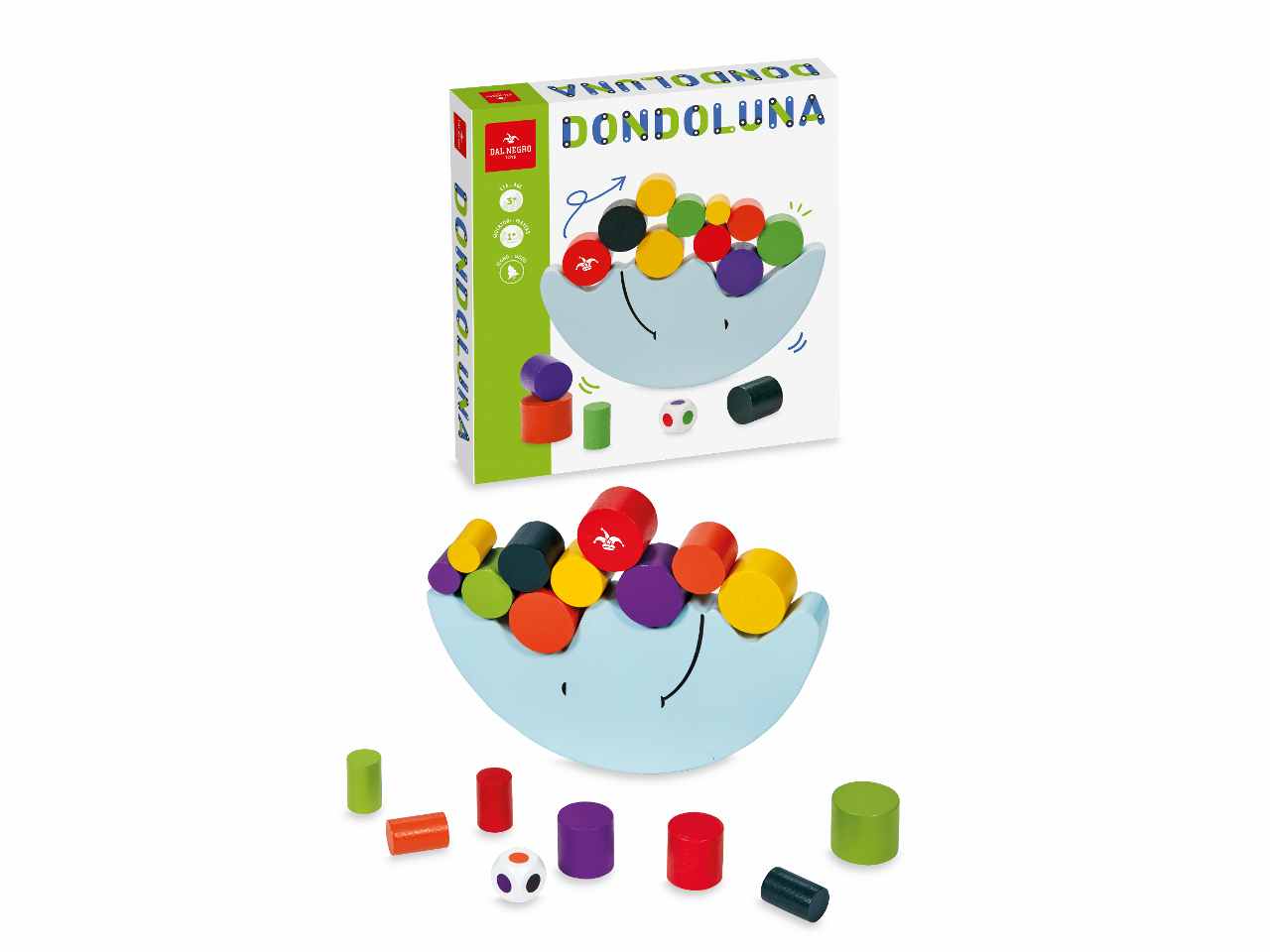 Gioco in legno dondoluna 54028