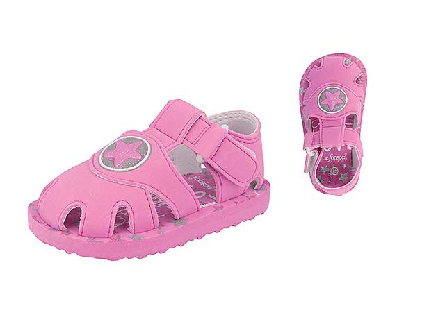 Ciabatte a fascia bimbo lipari fucsia taglia 19-23