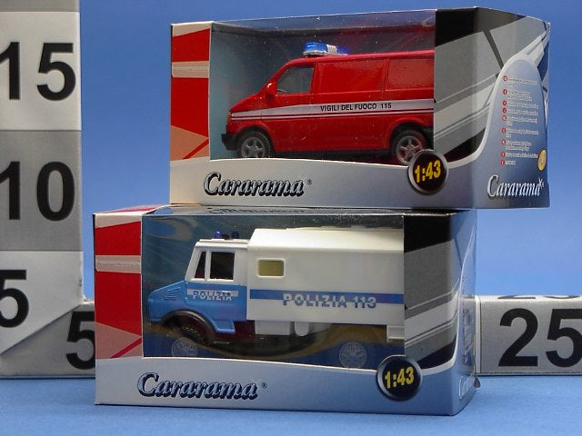 Mezzi carar.nera 1:43