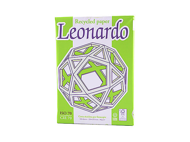 Risma fogli A4 Fabriano in colore bianco 210x297mm