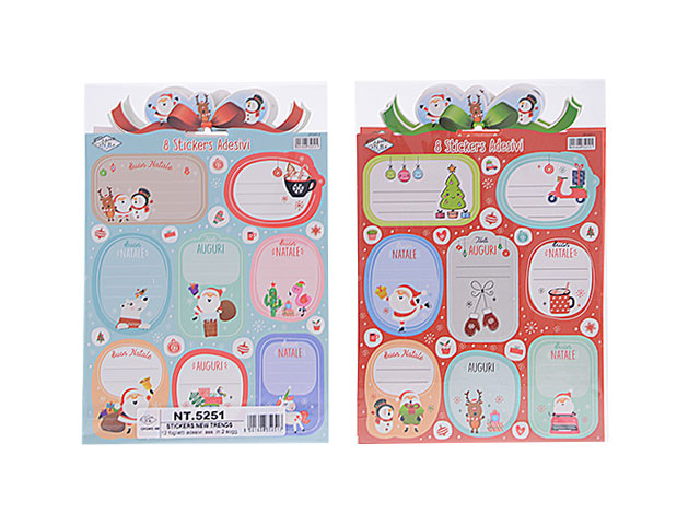Stickers adesivi natalizi 5251