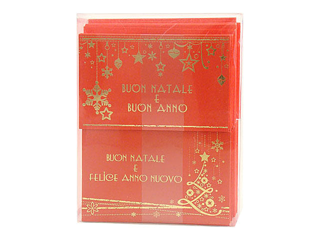 biglietti buon natale 60pz nt.0334