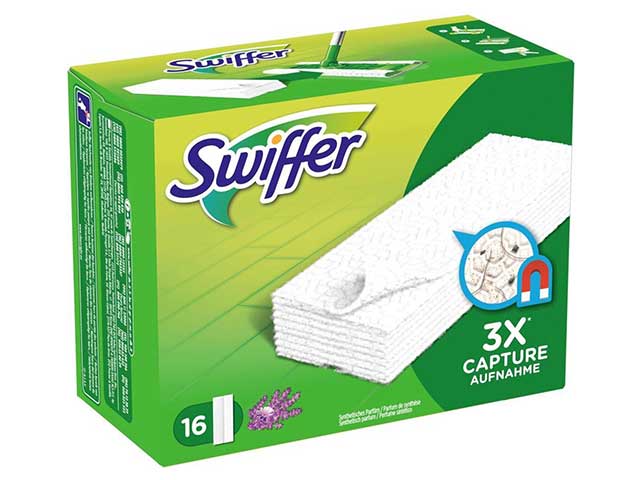 swiffer panno catturap.ric.prof.16 pezzi 12415