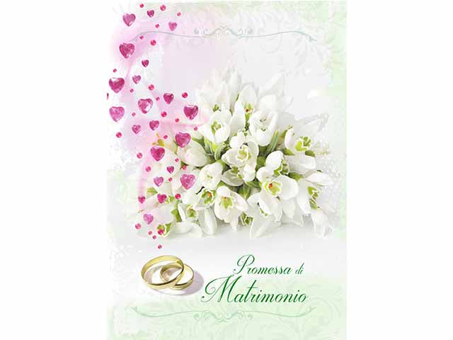 Biglietto auguri promessa matrimonio