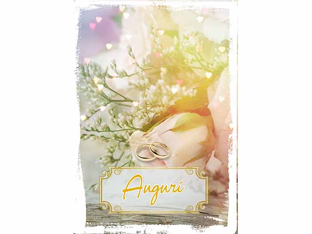 Biglietto auguri promessa di matrimonio
