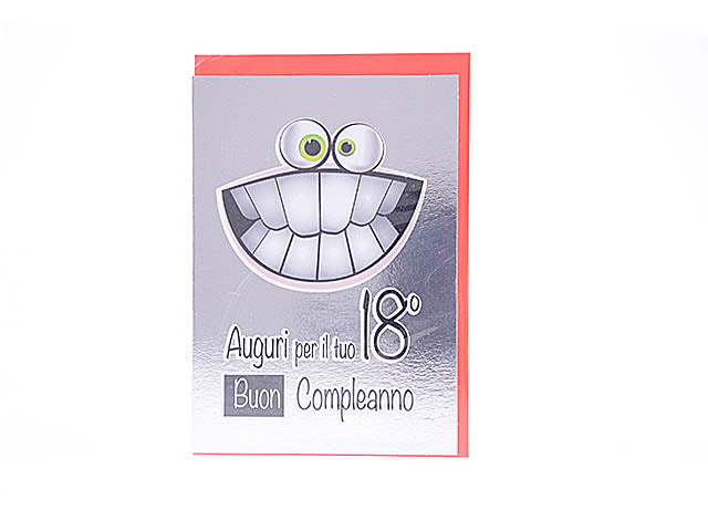 Biglietto auguri 18 esimo